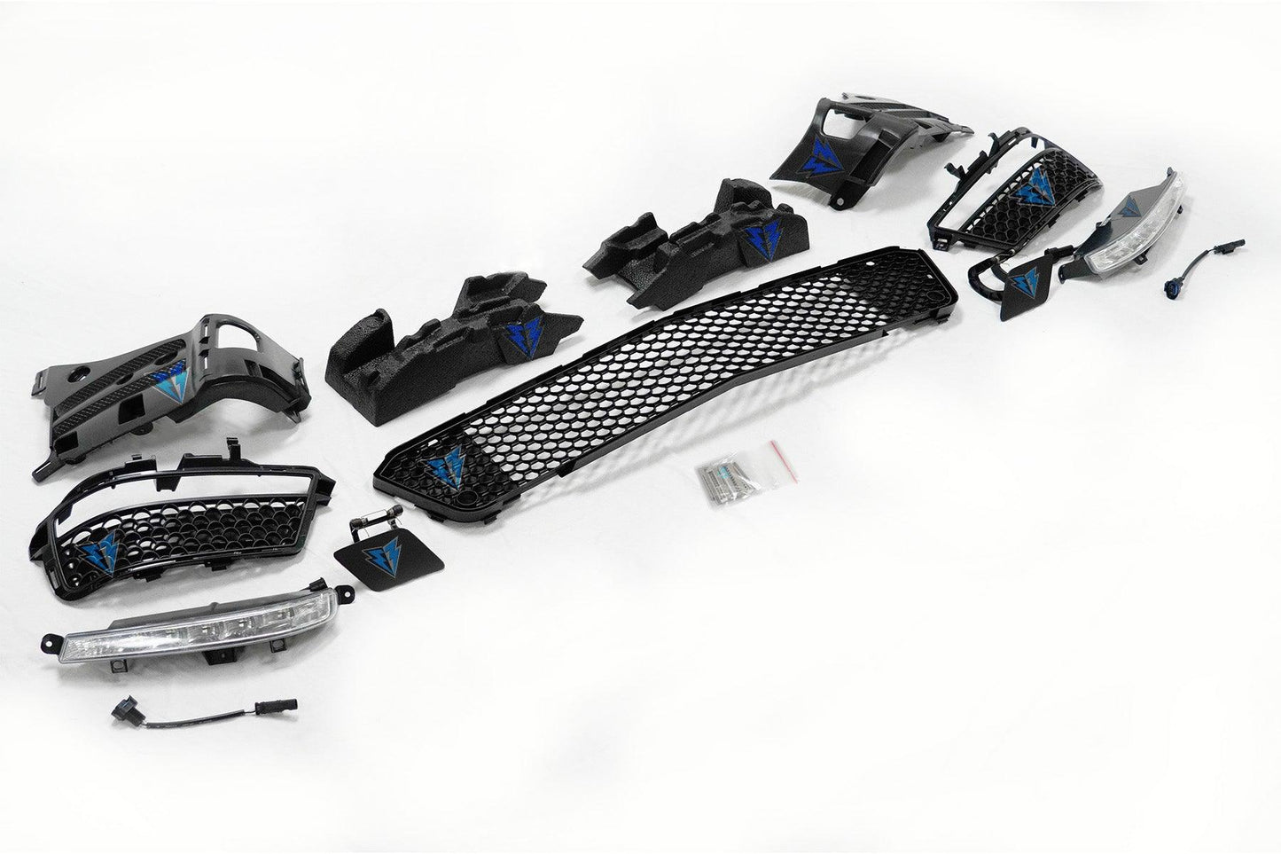 2007-2013 Mercedes Benz (W221) S Class to S63 S65 AMG Style Front Bumper Conversion Kit