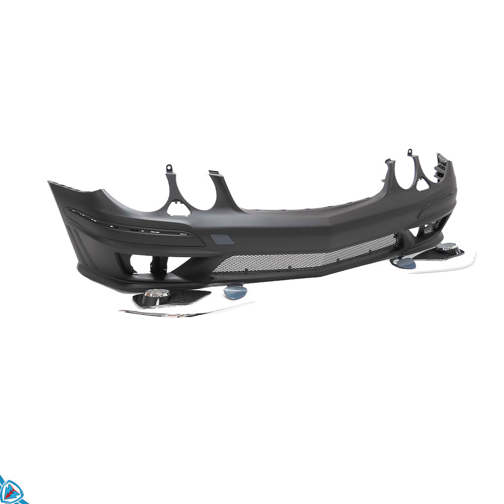 2007-2009 Mercedes-Benz E-Class Facelift (W211) E63 AMG Style Polypropylene Front Bumper Conversion Kit | E3Tuning