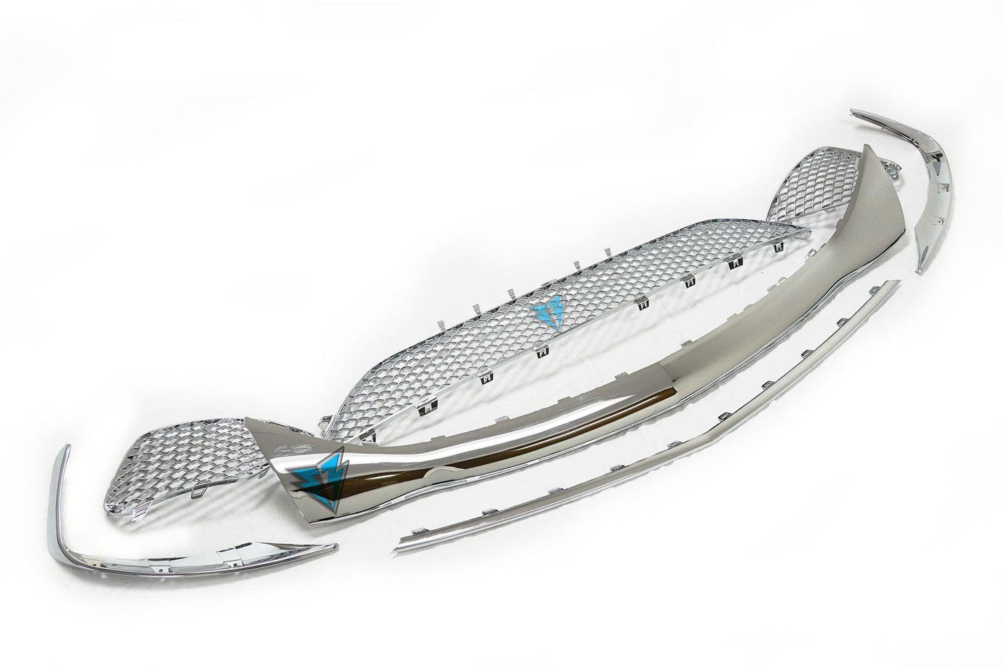 2014-2017 Mercedes Benz (W222) Pre-Facelift S-Class to S63 / S65 AMG Style Front Bumper Conversion Kit