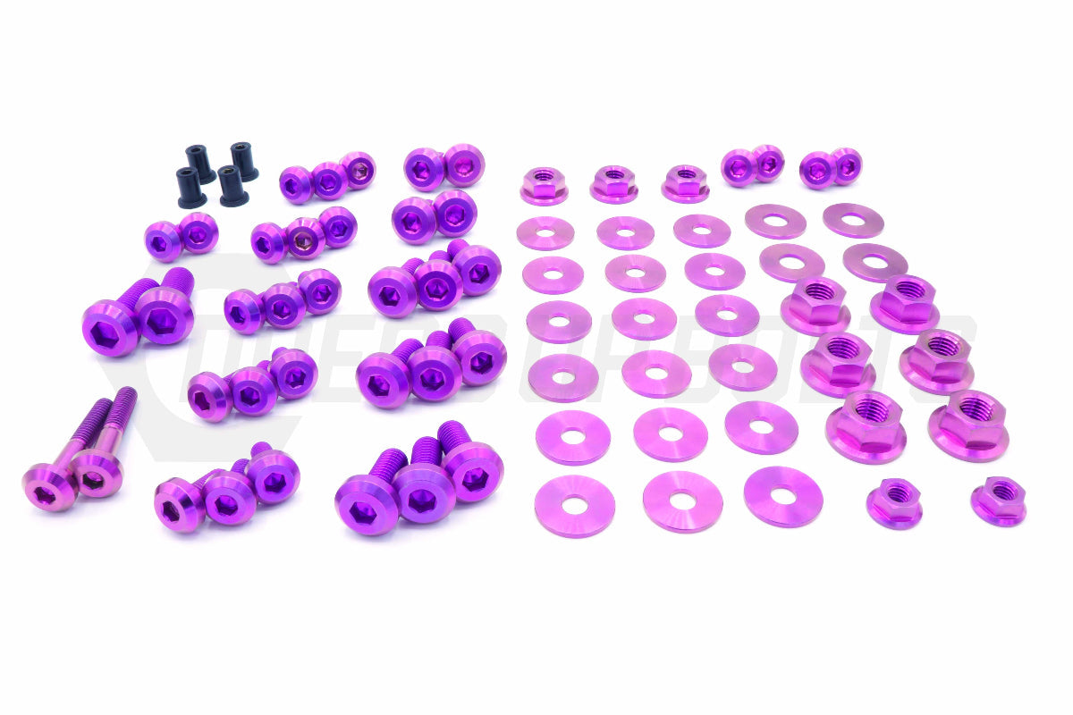 Stage 2 Titanium Hardware Engine Bay Kit - Mitsubishi Evo VIII