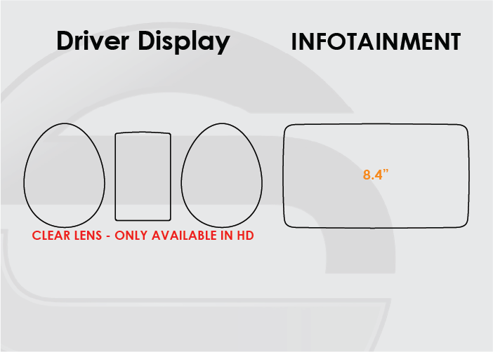 Mercedes-Benz AMG GT Screen ProTech Kit