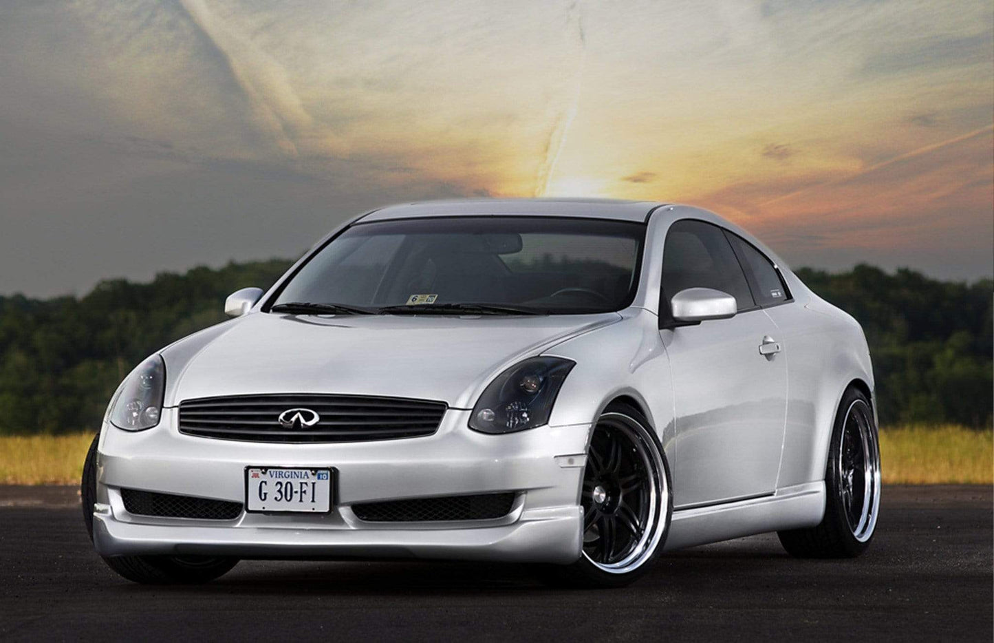 Infiniti G35 Coupe and Sedan (2003-2007) Titanium Engine Bay Kit
