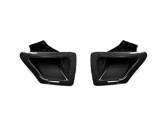 AutoTecknic Dry Carbon Dual Air Ducts - Nissan 370Z