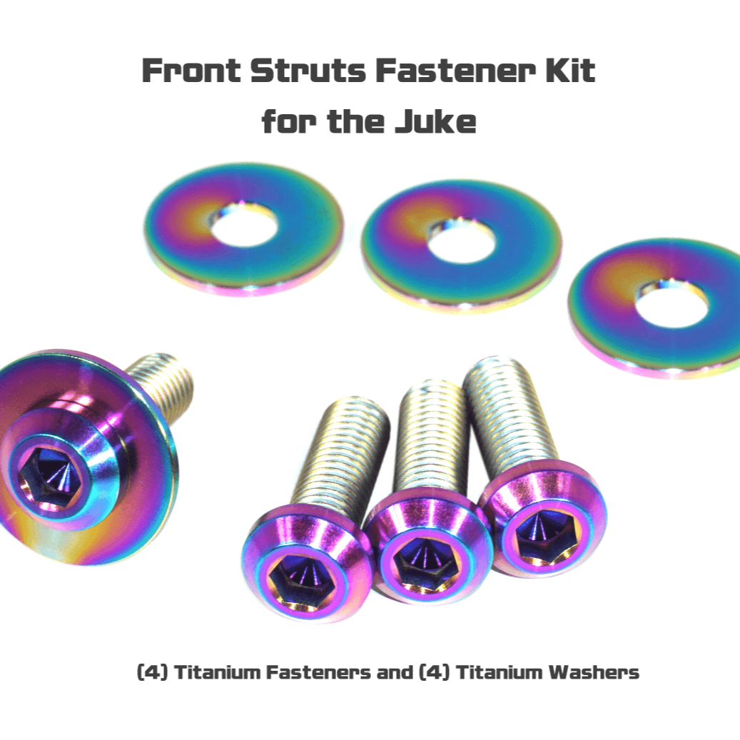 ZSPEC Front Struts Fastener Kit for Nissan Juke, Titanium