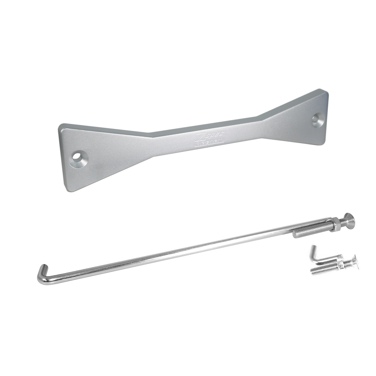 ZSPEC Battery Hold Down/Bracket for '23+ Nissan Z RZ34, Billet w/ Stainless Hardware