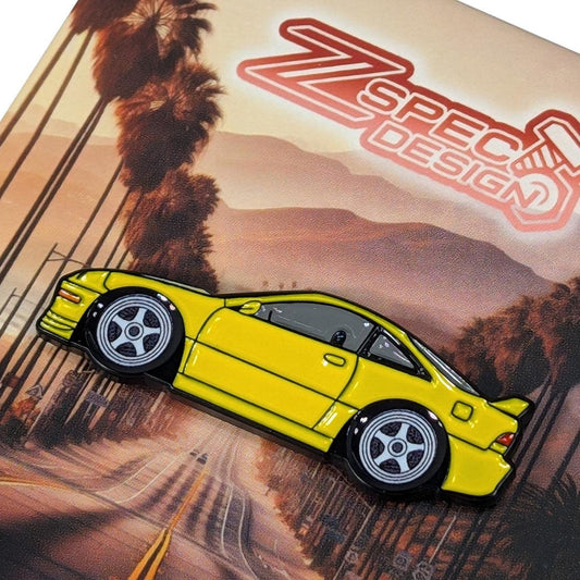 ZSPEC Collector Lapel / Hat Pin - Yellow Integra JDM Cruiser