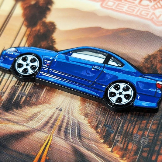 ZSPEC Collector Lapel / Hat Pin - Blue Silvia S15 Cruiser