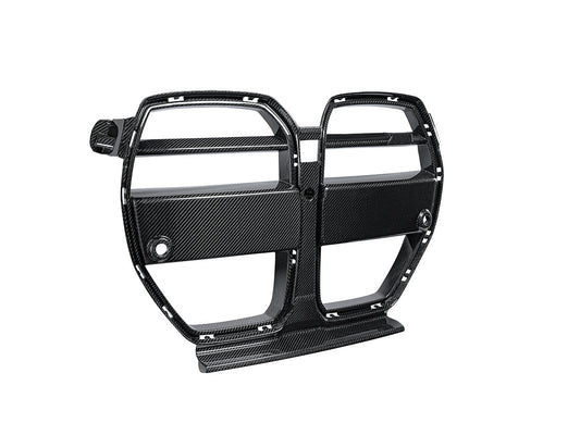 AutoTecknic Dry Carbon Motorsport V2 Front Grille - BMW G80 M3 | G82/ G83 M4