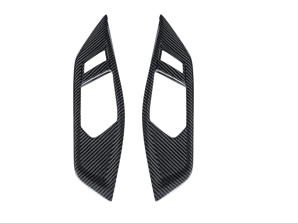 AutoTecknic Dry Carbon Interior Door Handle Trim Set - BMW G82/ G83 M4