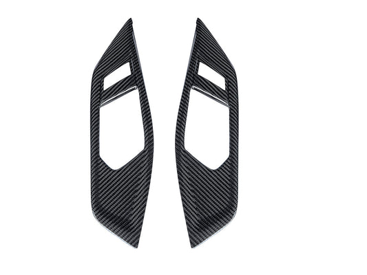 AutoTecknic Dry Carbon Interior Door Handle Trim Set - BMW G82/ G83 M4