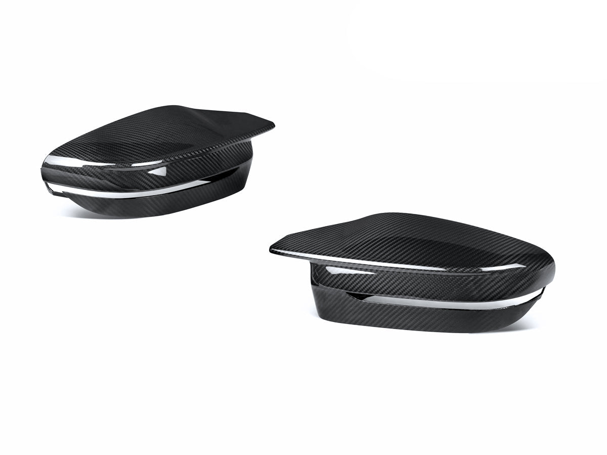 AutoTecknic Dry Carbon Fiber Mirror Covers - BMW G20 M340I LCI | G22 M440I LCI