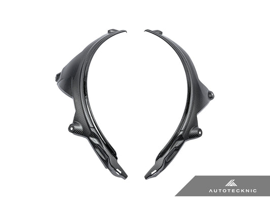 AutoTecknic Carbon Fiber Rear Wheel Arch Extension Set - F93 M8 Gran Coupe