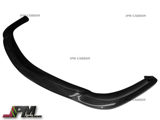[JPMCarbon] CS Style Carbon Fiber Front Bumper Add-on Lip Fits For 2003-2006 Mercedes-Benz R230 SL55 AMG Only