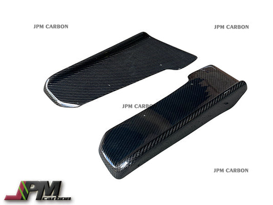 [JPMCarbon] JDM Style Carbon Fiber Add-on Rear Splitter Lips Fits For 2008-2016 Nissan R35 GT-R Only
