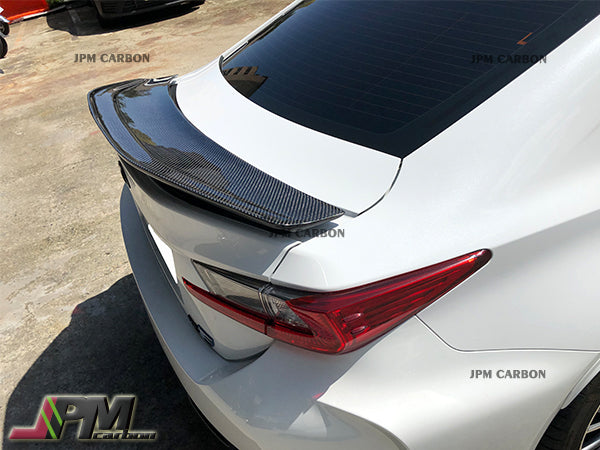 [JPMCarbon] VR Style Carbon Fiber Trunk Spoiler Wing Fits For 2015-2018 Lexus RC-F Only