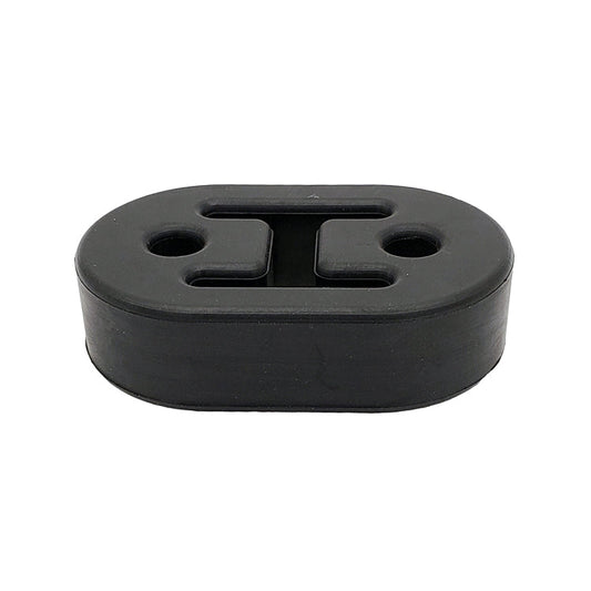 1/2" ID Exhaust Hanger Rod Support (Sold Individually) - Black Rubber (74mm Long)
