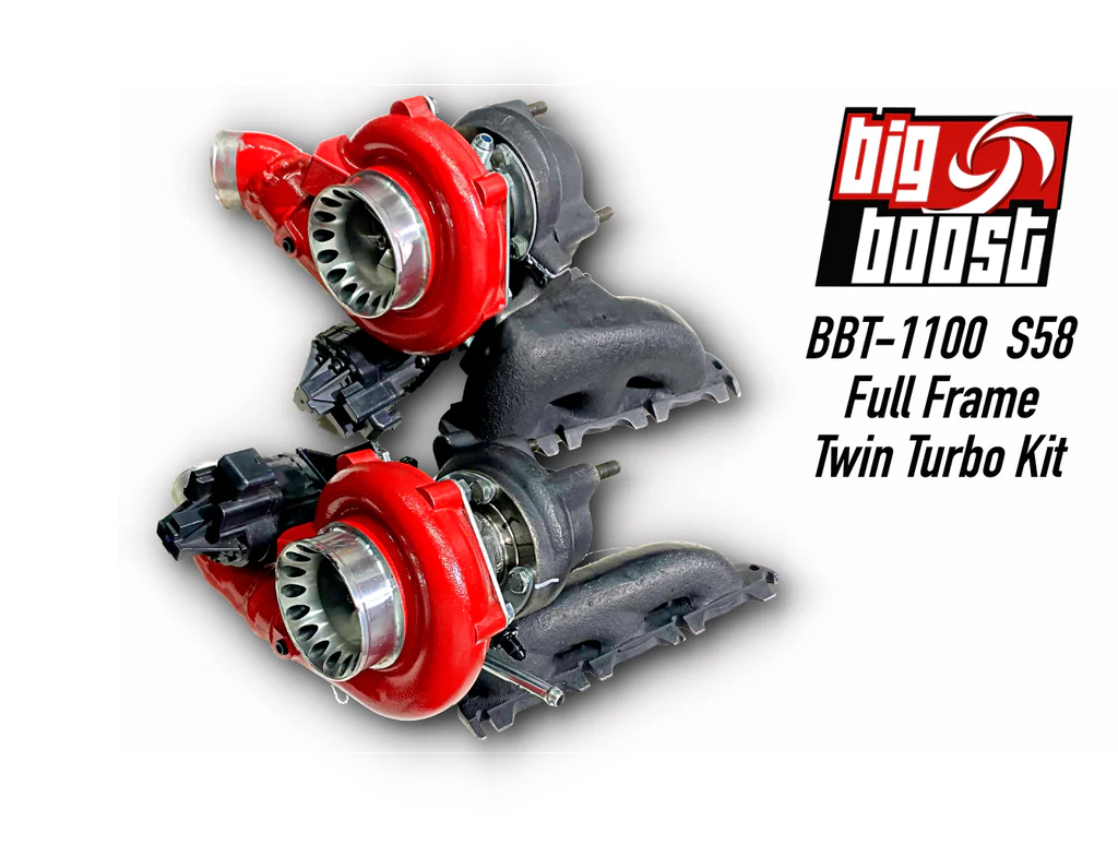 Big Boost - Full Frame Twin Turbo Kit BBT1000 || S58