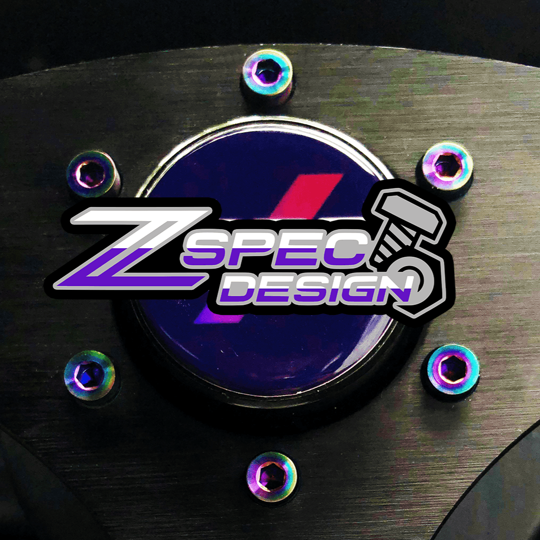 ZSPEC Steering Wheel Bolt Kit, M5-0.8x16mm SHSC, Titanium Grade-5, Six Bolts