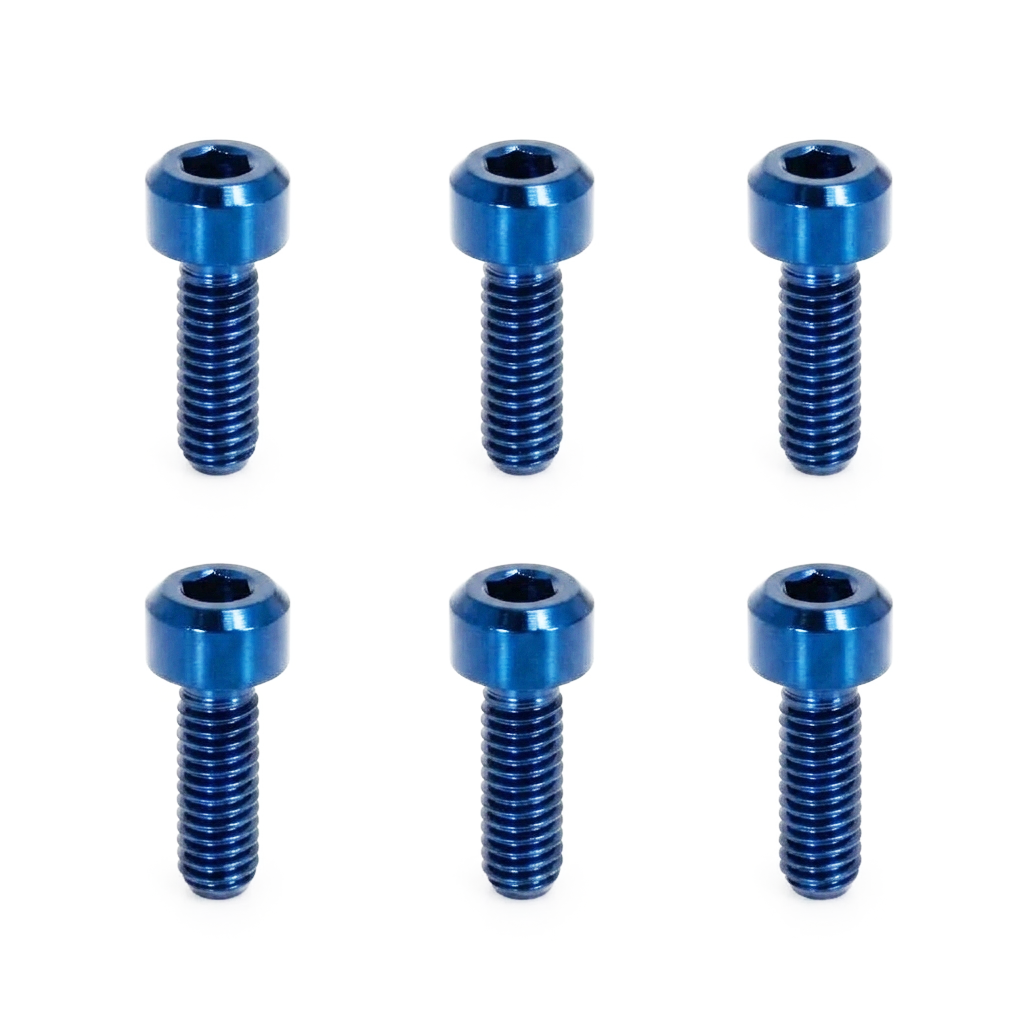ZSPEC Steering Wheel Bolt Kit, M5-0.8x16mm SHSC, Titanium Grade-5, Six Bolts