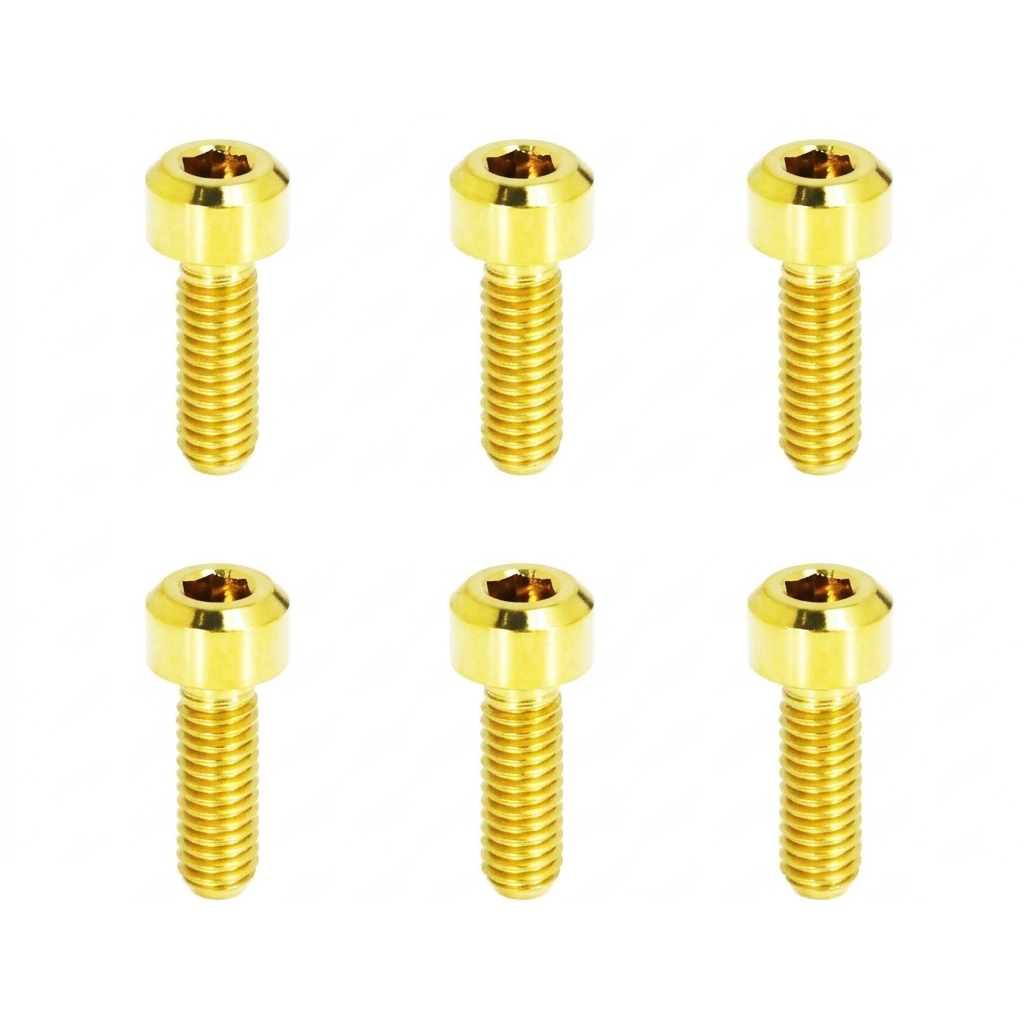 ZSPEC Steering Wheel Bolt Kit, M5-0.8x16mm SHSC, Titanium Grade-5, Six Bolts