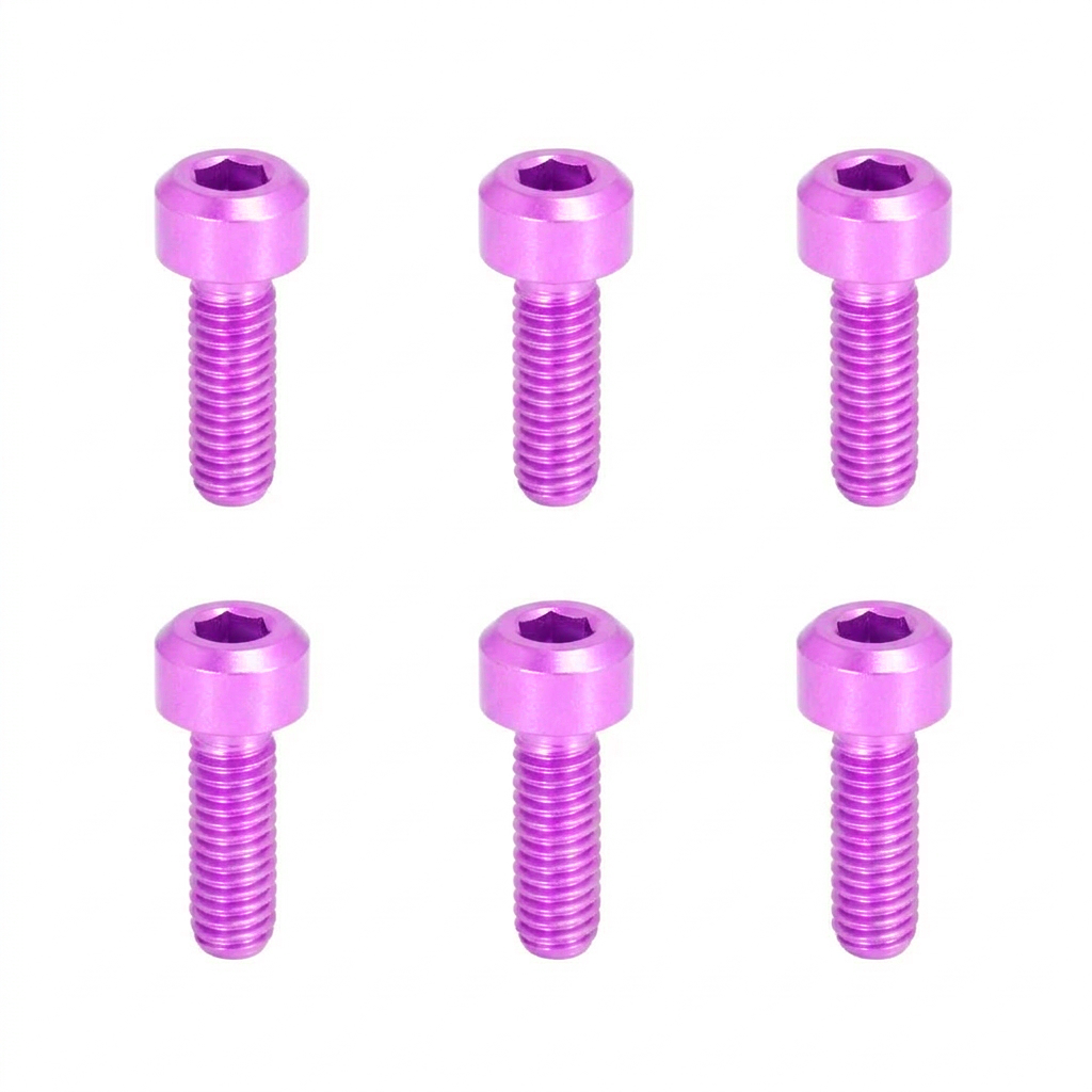 ZSPEC Steering Wheel Bolt Kit, M5-0.8x16mm SHSC, Titanium Grade-5, Six Bolts