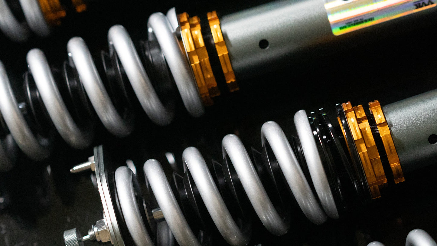 Mercedes SL55 AMG R230 Coilover Conversion Kit with Adjustable Sway Bars and Power Steering