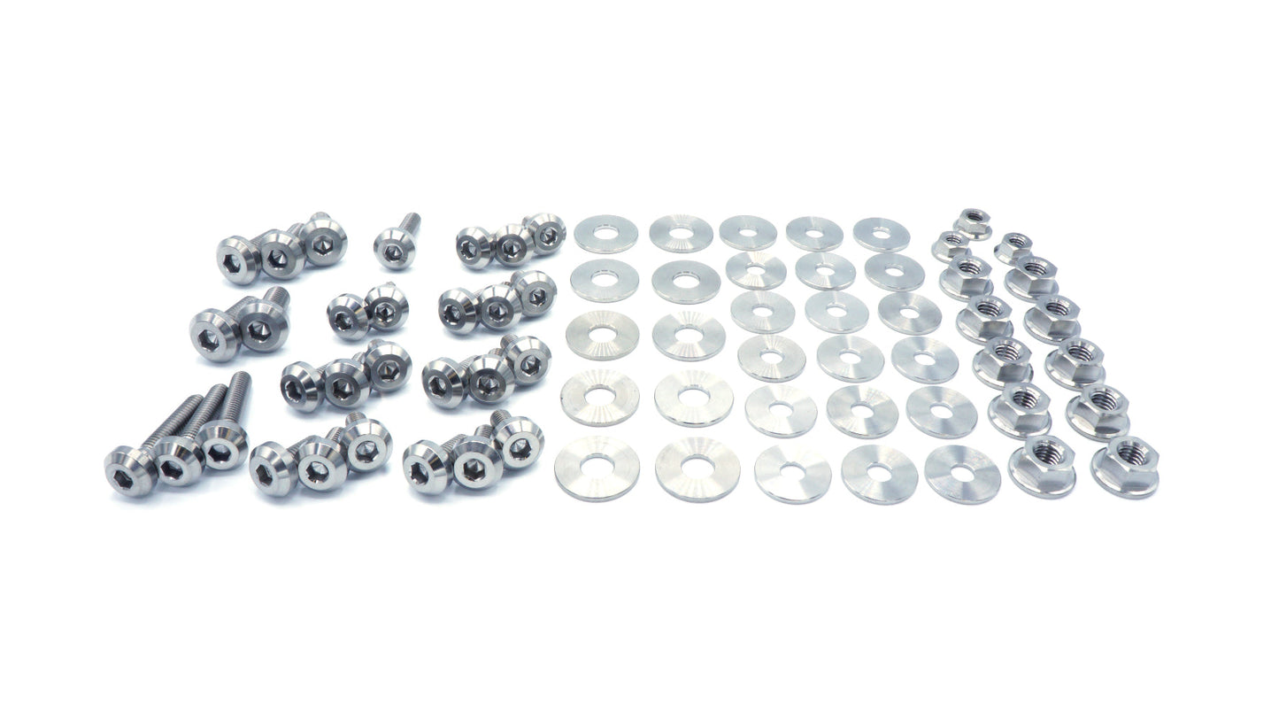Stage 2 Titanium Hardware Engine Bay Kit - Subaru Impreza GC8 (1992-2001)