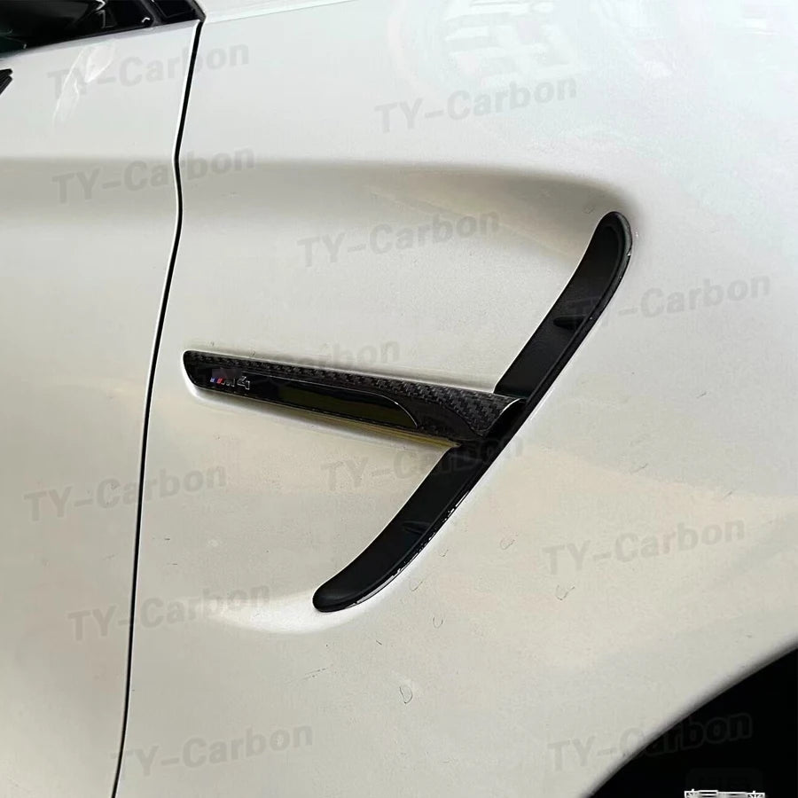 Island Racewerks - Real Dry Carbon Fiber Side Fender Air Vent Trim || F80 / F82