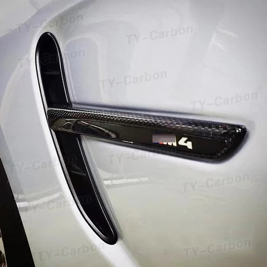 Island Racewerks - Real Dry Carbon Fiber Side Fender Air Vent Trim || F80 / F82