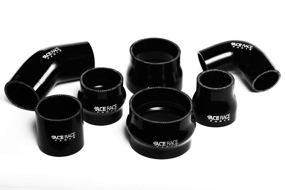 2.000" ID x 4.000" ID 4-Ply Reinforced Silicone 90° Reducing Elbow