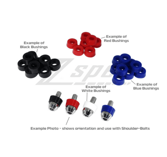 ZSPEC Silicone Timing Cover Bushings for Nissan Z31 300zx Shoulder Bolts, 20-Pack