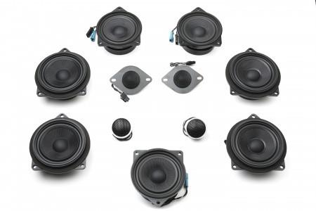 BACKORDERED - SHIPS SECOND HALF OF JULY - RECOMMEND YOU ORDER NOW, LIMITED FUTURE INVENTORY - Stage One BMW Speaker Upgrade for E90 Sedan with Individual / High End Audio