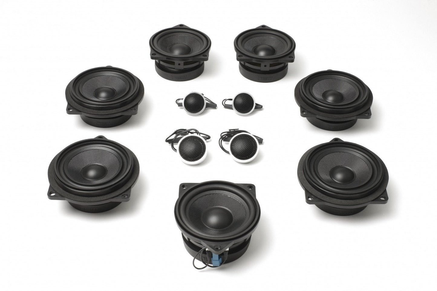 BACKORDERED - SHIPS SECOND HALF OF JULY - RECOMMEND YOU ORDER NOW, LIMITED FUTURE INVENTORY - Stage One BMW Speaker Upgrade for E92 Coupe with Individual / High End Audio