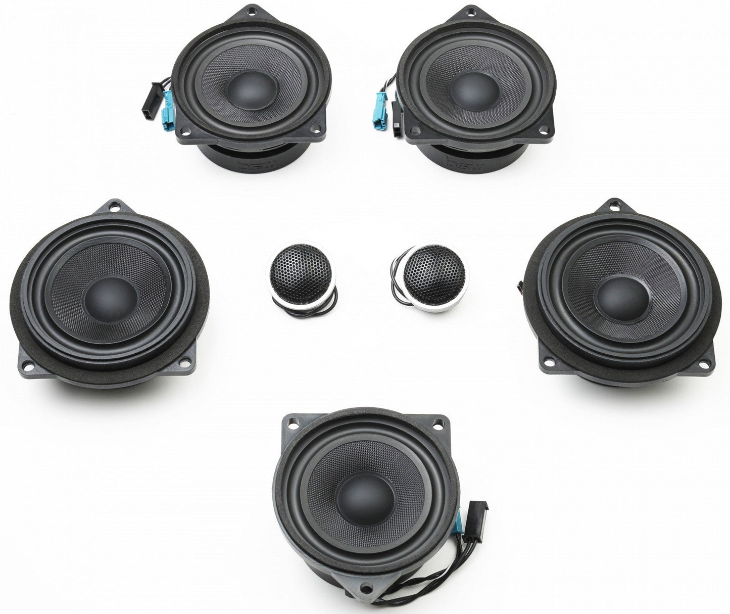 BACKORDERED - SHIPS SECOND HALF OF JULY - RECOMMEND YOU ORDER NOW, LIMITED FUTURE INVENTORY - Stage One BMW Speaker Upgrade for F30/F31/F34/F80 with Standard Hi-Fi
