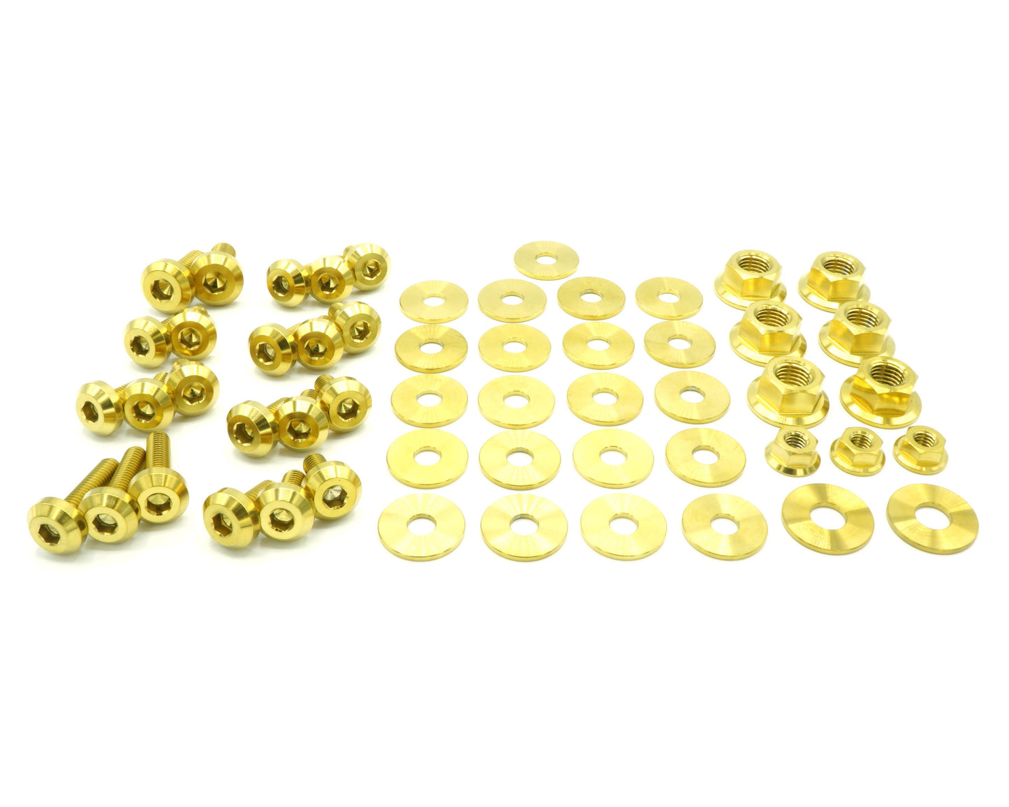 Stage 1 Titanium Hardware Engine Bay Kit - Toyota Supra MKIII (1986-1992)