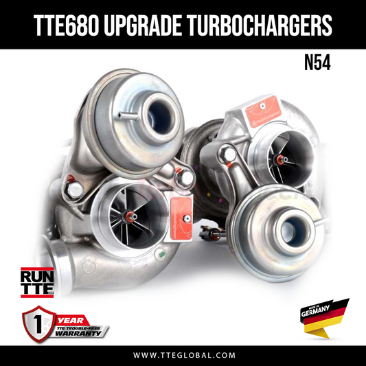 TTE680 4845 BMW N54 UPGRADE TURBOCHARGERS