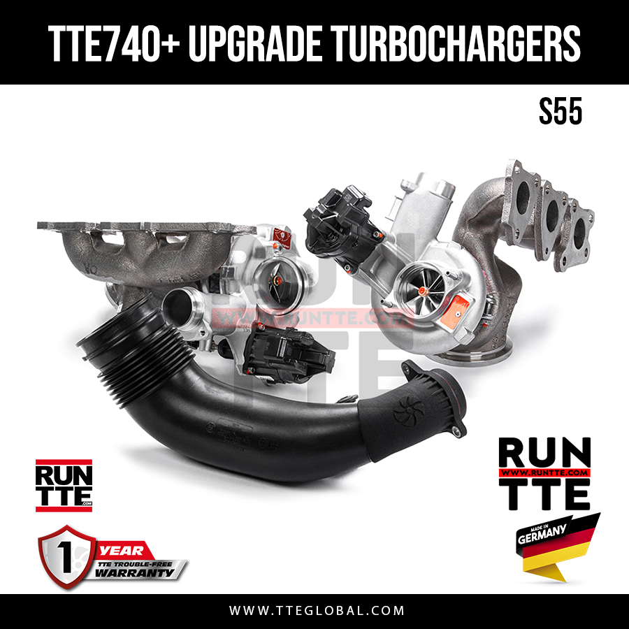 TTE740+ 5147 BMW S55 UPGRADE TURBOCHARGERS