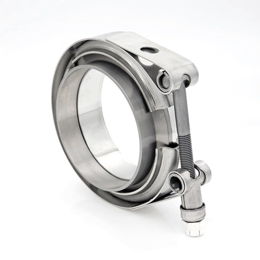 3.500" V-Band Assembly "Male/Female" - Titanium/Stainless Combination