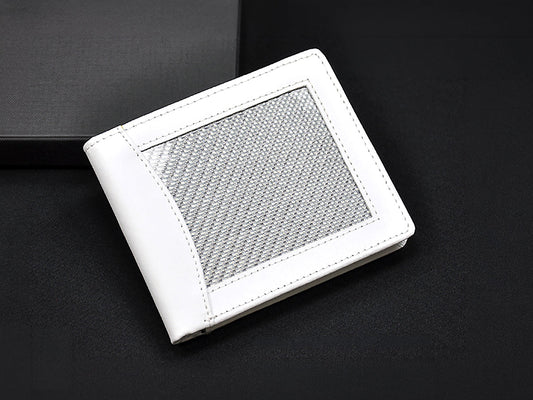 AutoTecknic Silver Fiber Wallet
