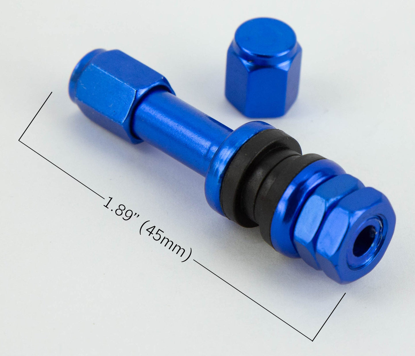 V1 Aluminum Valve Stem Set - 1.89" Long
