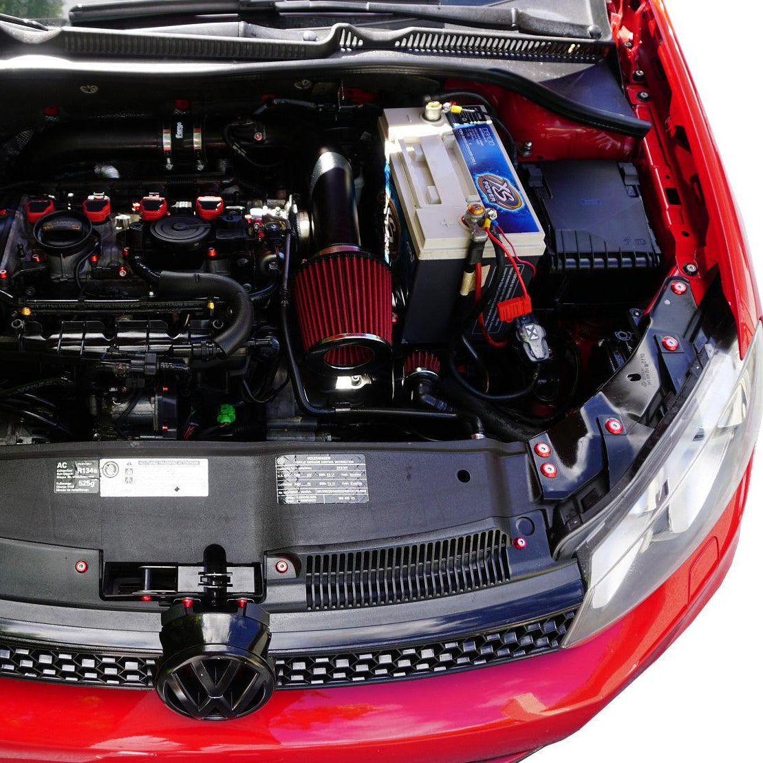 ZSPEC "Stage 3" Dress Up Bolts® Fastener Kit for '10-14 VW MK6 Golf GTI/Jetta 2.0L, Stainless & Billet