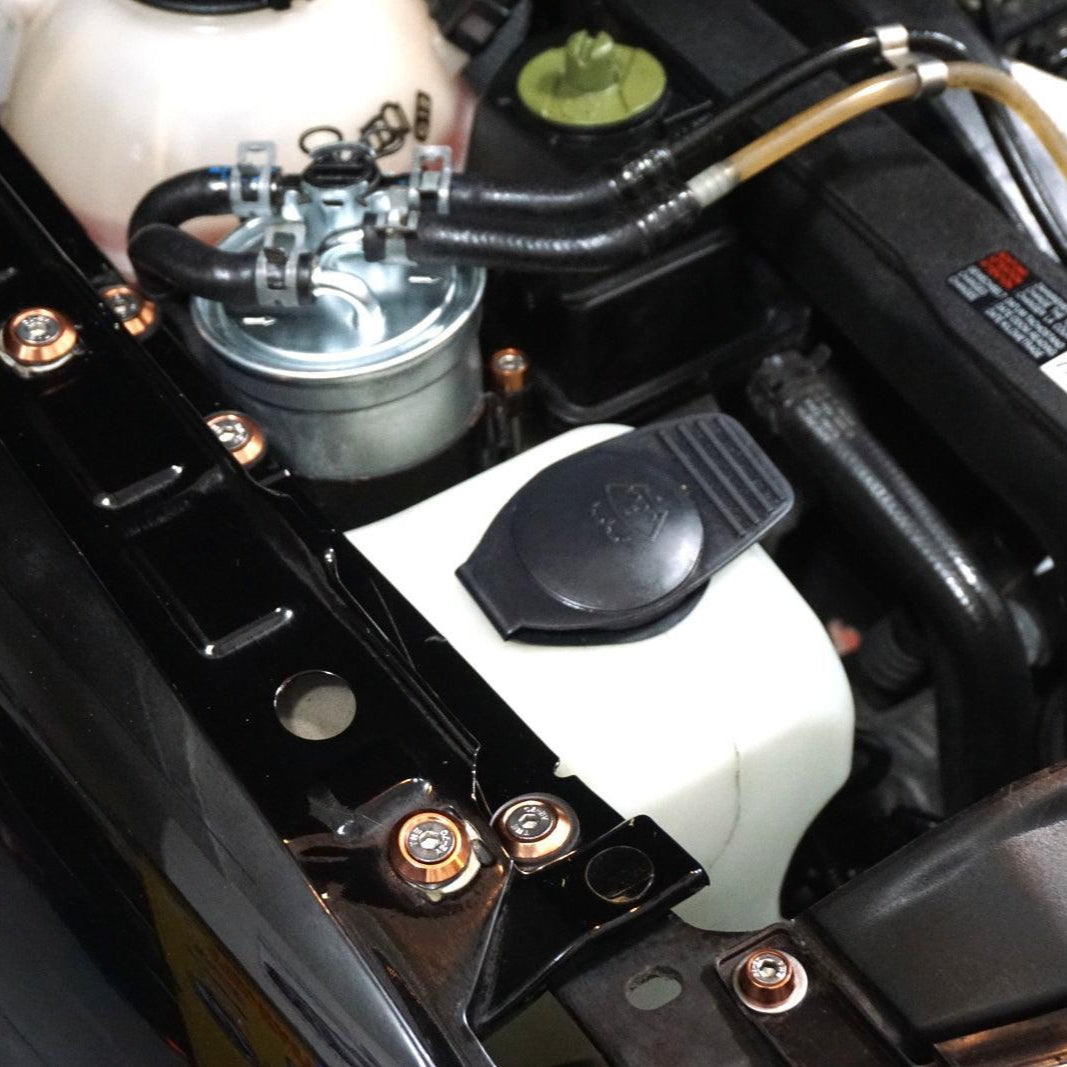 ZSPEC "Stage 3" Dress Up Bolts® Fastener Kit for '99-03 VW Golf Diesel 1.9L MK4, Stainless & Billet