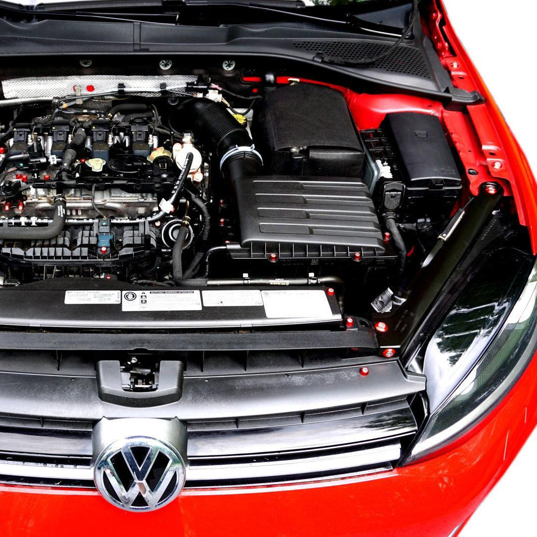 ZSPEC "Stage 3" Dress Up Bolts® Fastener Kit for '15+ VW Golf R MK7, Stainless & Billet