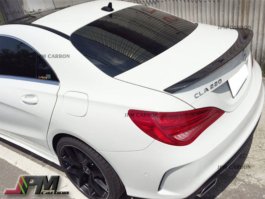 [JPMCarbon] P Style Carbon Fiber Trunk Spoiler Fit For 2013-2018 Mercedes-Benz W117 CLA-Class Sedan