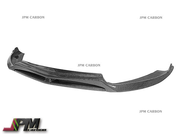 [JPMCarbon] DP2 Style Carbon Fiber Front Bumper Add-on Cover Lip Fits For 2015-2018 Mercedes-Benz W205 Pre-facelift C-Class with AMG Sport Package Only