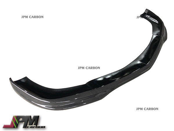[JPMCarbon] DP Style Carbon Fiber Front Bumper Add-on Lip Fits For 2010-2013 Mercedes-Benz C207 Pre-facelift E-Class with Standard Package Only