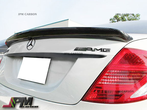 [JPMCarbon] D Style Carbon Fiber Trunk Spoiler Fits For 2006-2014 Mercedes-Benz W216 CL-Class Coupe
