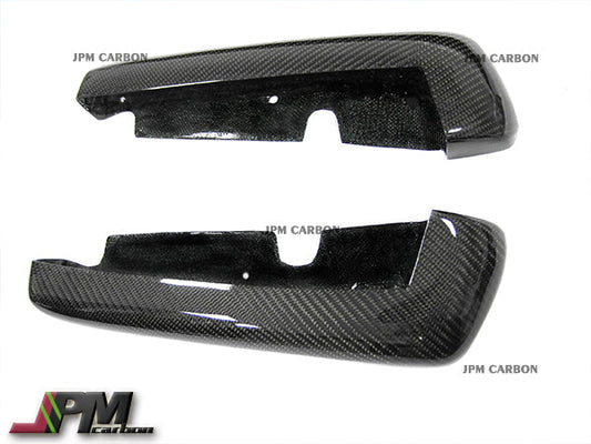 [JPMCarbon] CS Style Carbon Fiber Rear Bumper Add-on Splitter Lips Fits For 2015-2021 Subaru WRX / STI Only