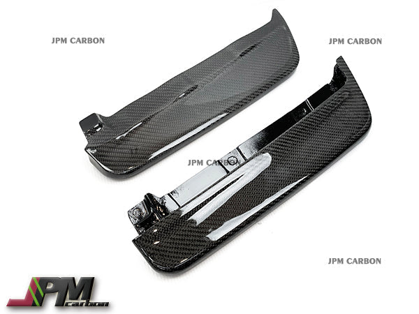 [JPMCarbon] STI Style Carbon Fiber Rear Bumper Add-on Splitter Lips Fits For 2022-2025 Subaru WRX / STI Only
