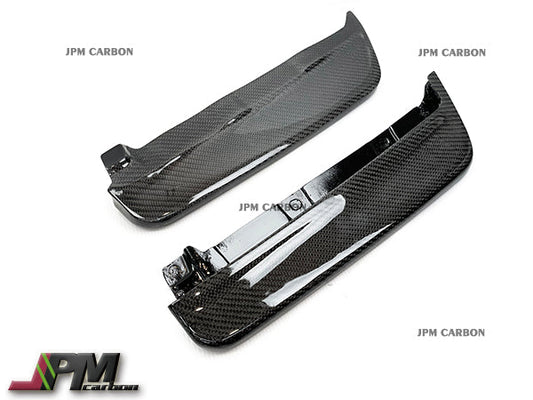 [JPMCarbon] STI Style Carbon Fiber Rear Bumper Add-on Splitter Lips Fits For 2022-2025 Subaru WRX / STI Only
